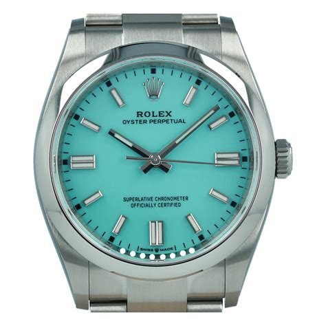 rolex tiffany dial model.